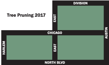 map of tree pruning area